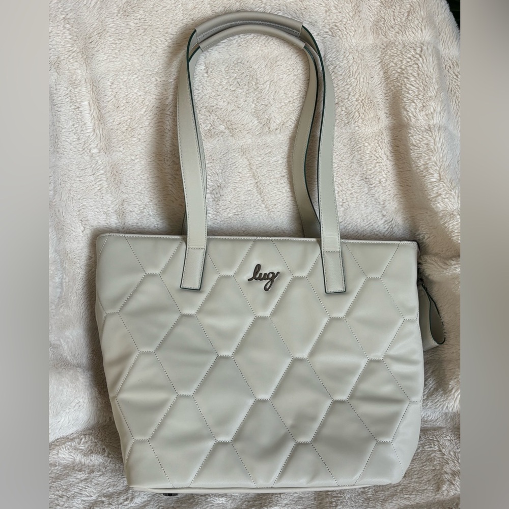 EUC Lug Paddock Satin Luxe VL Tote - Pebble (used once, like new)